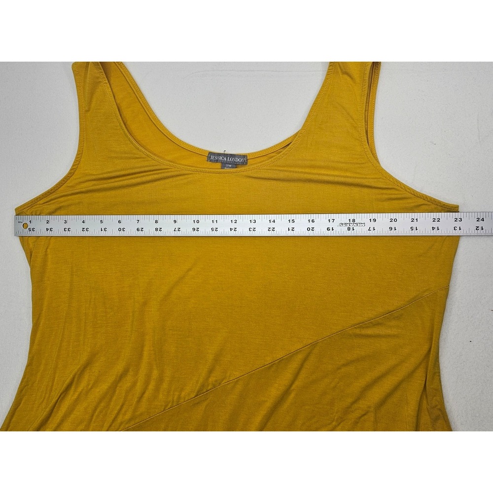 Women's Sleeveless Maxi Dress Flowy Gown‎ Mustard Yellow Boho Chic - Picture 5 of 5